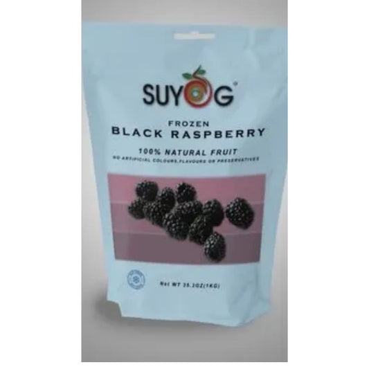 Frozen Black Raspberries 5kg Suyog