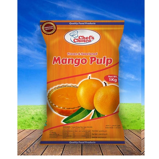 Frozen Mango Pulp 1kg Chef's Choice