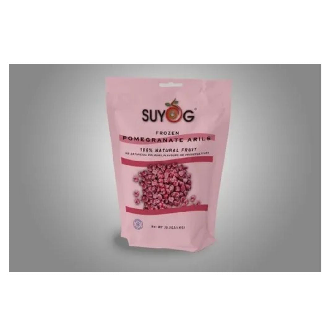 Frozen Pomegranate Arils 1kg Suyog