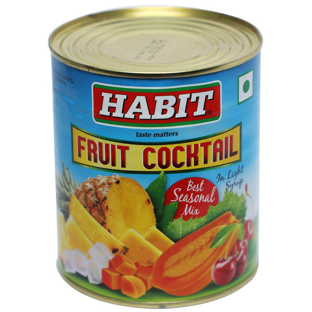 Fruit Cocktail Fine Cut 850 Gm Habit Jitco