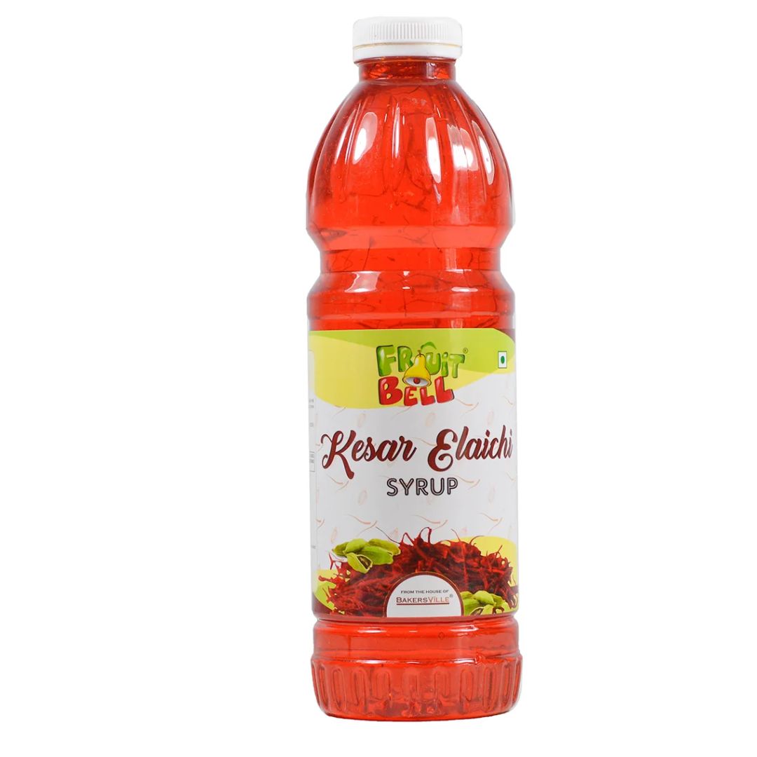 Fruit Syrup Kesar Elaichi 1ltr Fruitbell