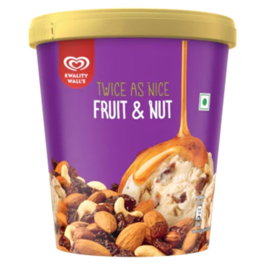 Fruit & Nut 700ml  Kwality Walls