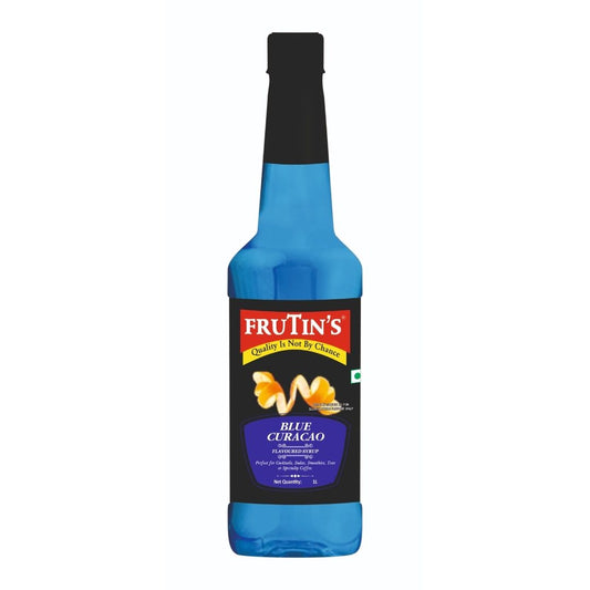 Blue Curaçao-flavored syrup 1ltr Frutin's