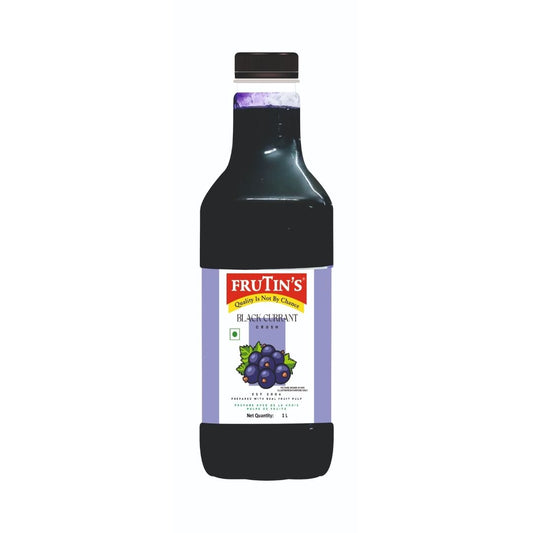 Crushed Black Currant 1ltr Frutin's