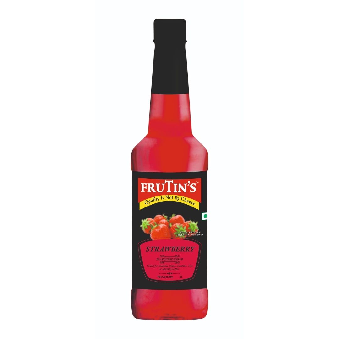 Strawberry syrup 1ltr Frutin's