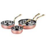 Fry Pan Brass Handle No. 4 (800ml) La Coppera