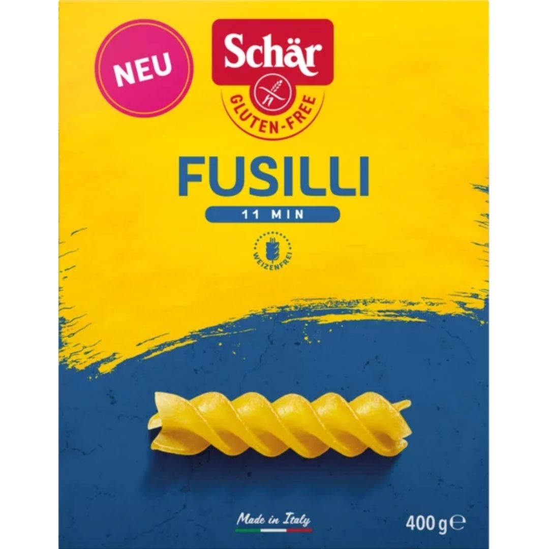 Fusilli 11 min Gluten Free 400g   Dr Schar