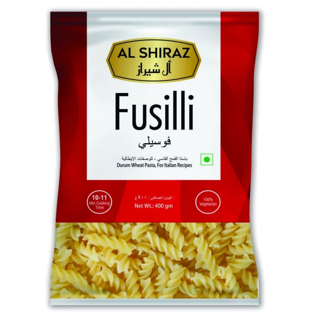 Fusilli durum wheat 400gm AL  Shiraz