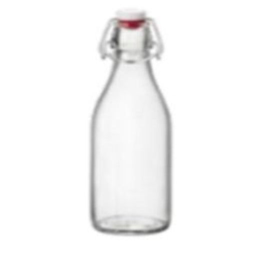 GIARA BOTTIGLIA Clip Glass Bottle – 500ML BORMIOLI ROCCO