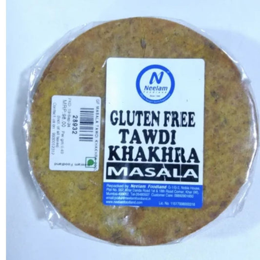 GLUTEN FREE MASALA TAWDI KHAKHRA 200G NEELAM