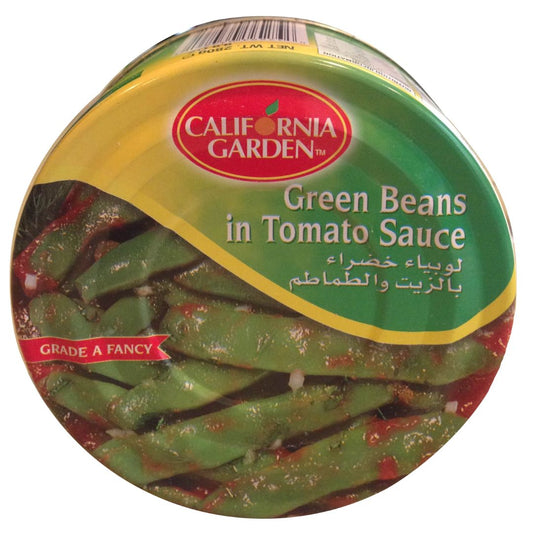 GREEN BEANS IN TOMATO SAUCE California Garden