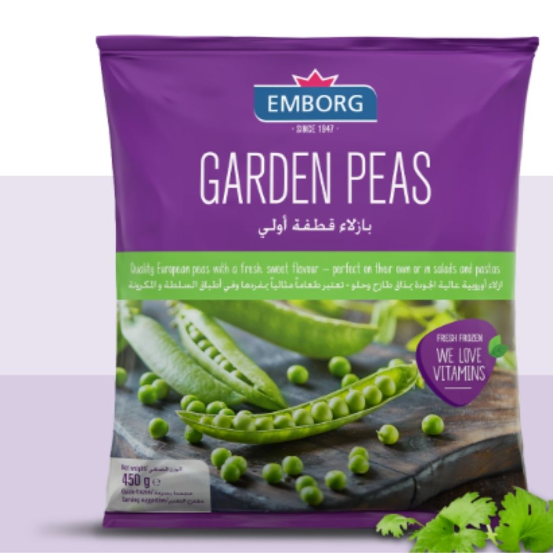 Garden Peas 450g  Emborg