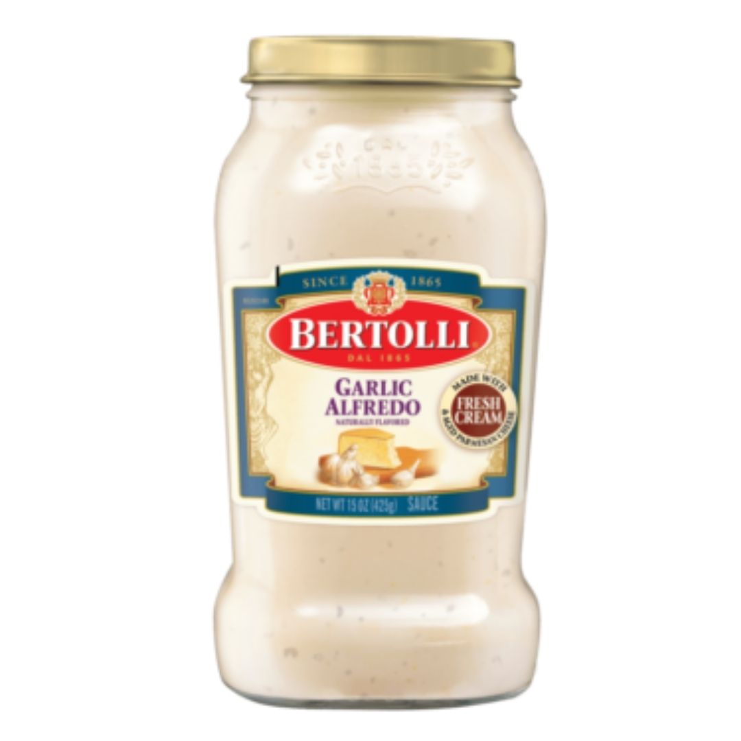 Garlic Alfredo with Aged Parmesan Cheese Sauce Bertolli