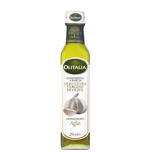 Garlic Flavoured Extra Virgin Olive Oil 250ml Olitalia