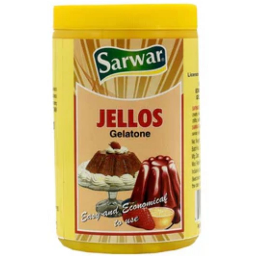 Gelatine (Jellos) (Jar)  500 gm Sarwar