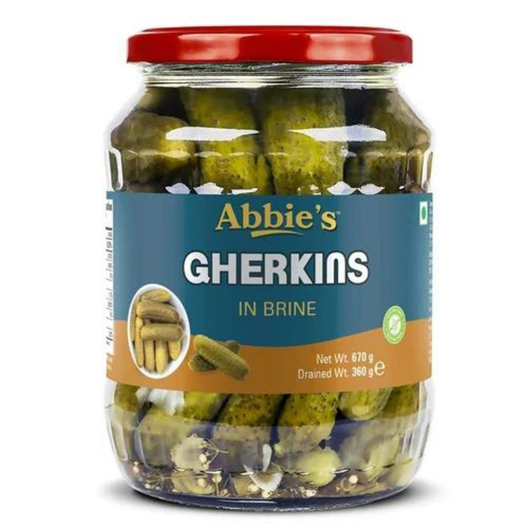 Gherkines in Vinegar big 670 gm Abbie's