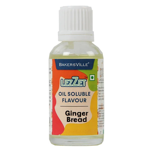 Ginger Bread  Lezzet Oil Soluble Flavour 30ml Bakersville