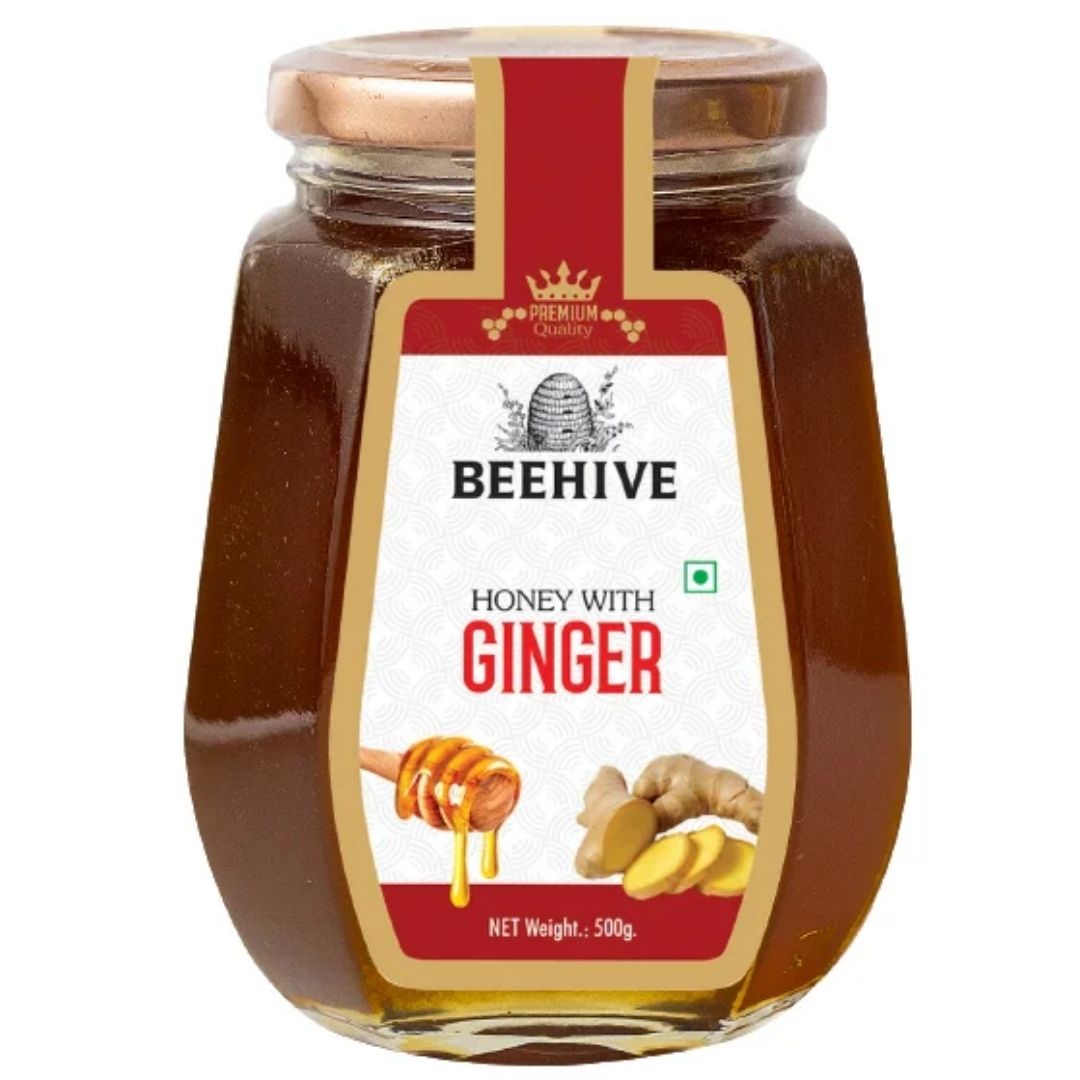 Ginger Honey 500gm Beehive