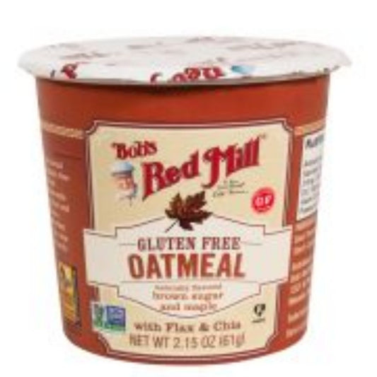 Gluten Free Brown Sugar Maple Oatmeal Cup Bobs Red Mill