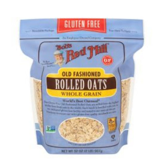 Gluten Free Old Fashioned Rolled Oats Bobs Red Mill