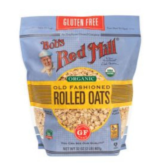 Gluten Free Organic Old Fashioned Rolled Oats Bobs Red Mill