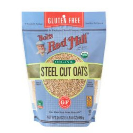 Gluten Free Organic Steel Cut Oats Bobs Red Mill