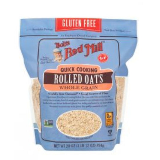 Gluten Free Quick Cooking Rolled Oats Bobs Red Mill