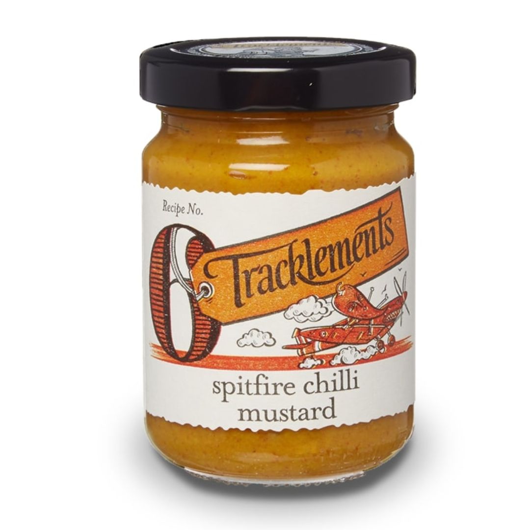 Gluten Free Spitfire Chilli Mustard 140g Tracklement