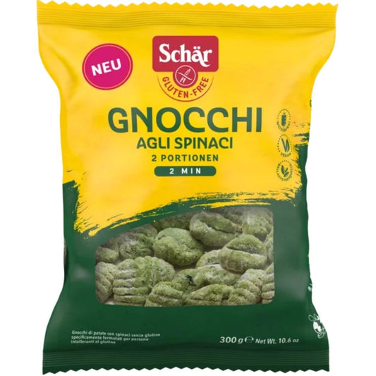 Gnocchi agli Spinaci 2 min Gluten Free 300g  Dr Schar