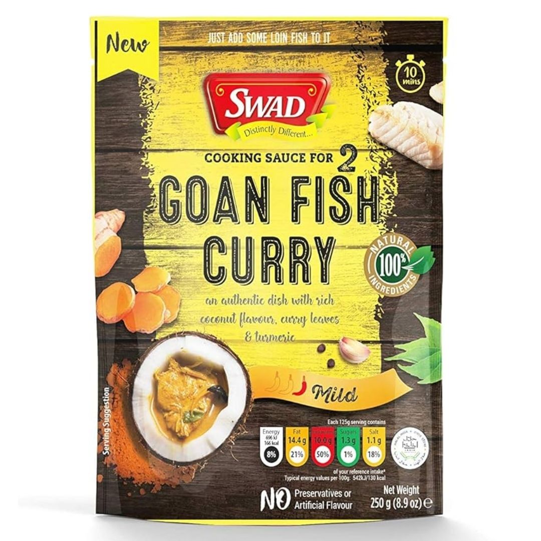 Goan Fish Curry Sauce 250gm Swad