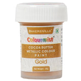 Gold Cocoa Butter Metallic Colour Paint 20g Colourmist