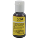 Gold Edible Liqua Gel Colour 20ml Chefmaster