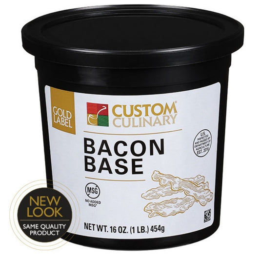 Gold Label Bacon Base 454g Custom Culinary