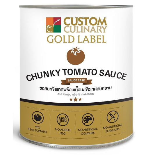 Gold Label Chunky Tomato Sauce Custom Culinary