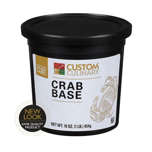 Gold Label Crab Base 454g Custom Culinary