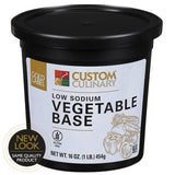 Gold Label Low Sodium Vegetable Base 454g Custom Culinary