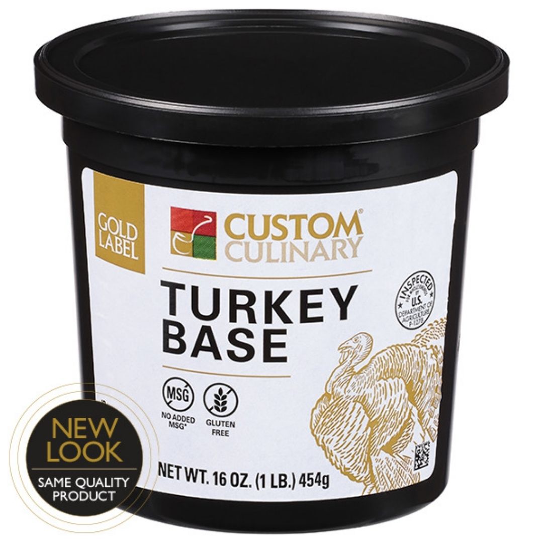 Gold Label Turkey Base 454g Custom Culinary