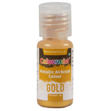 Gold Metallic Airbrush Food Colour 50g Colourmist