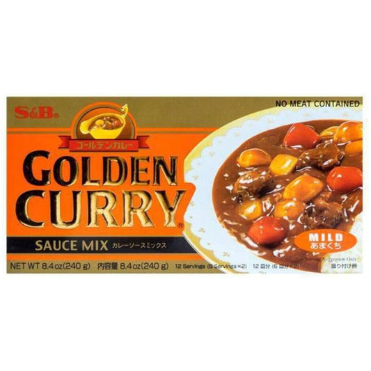Golden Curry Sauce Mix Jumbo Mild  220g  S & B