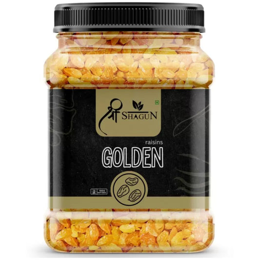 Golden Kishmish Source of Potassium Premium Dry Fruits Raisins  (250 g) Shagun