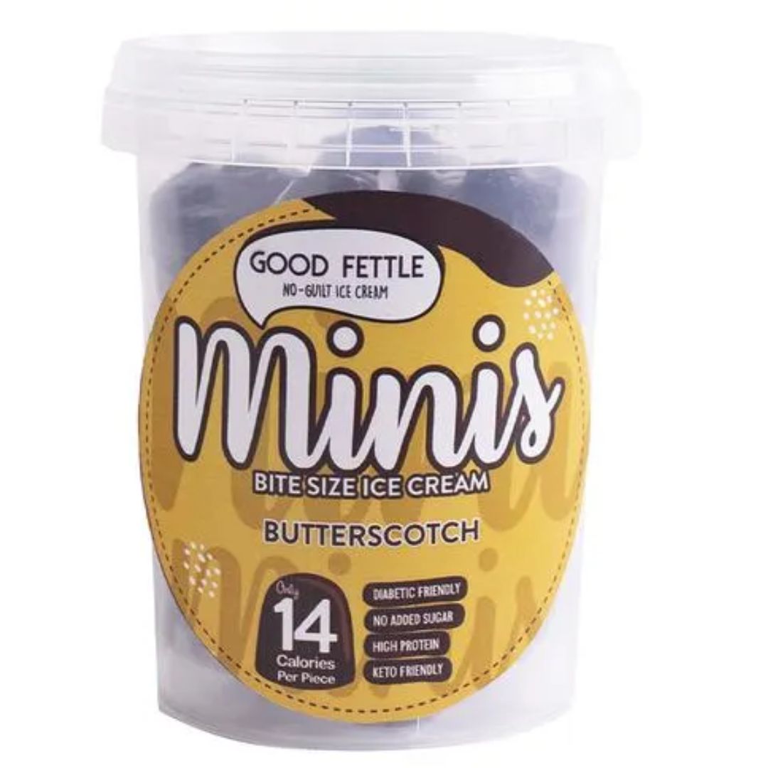 Minis Bite Size Ice Cream Butterscotch 230 ml Good Fettle