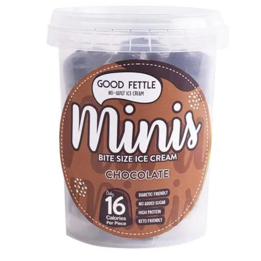 Minis Bite Size Ice Cream Chocolate 230 ml Good Fettle