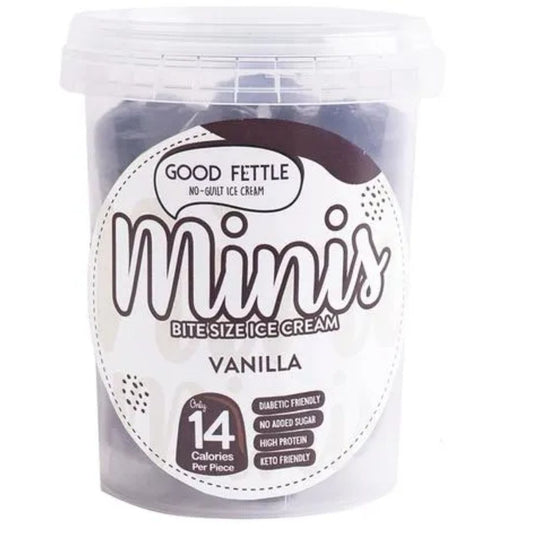 Minis Bite Size Ice Cream Vanilla 230 ml Good Fettle