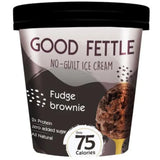 Fudge Brownie No Guilt Free Ice Cream 500ml Good Fettle