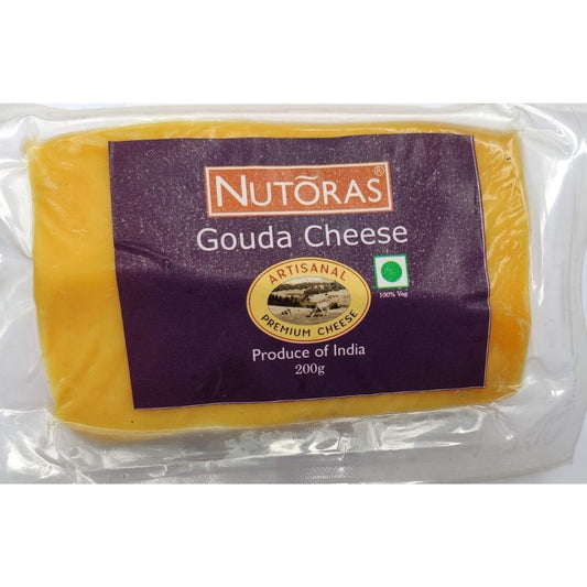 Gouda Cheese 200 Gms Nutoras