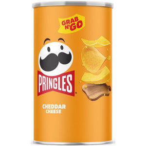 Grab & Go Cheddar Cheese Crisps Pringles