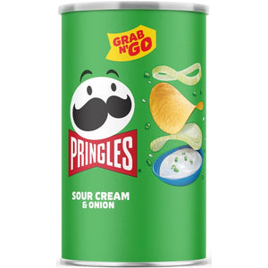 Grab & Go Sour Cream & Onion Crisps Pringles