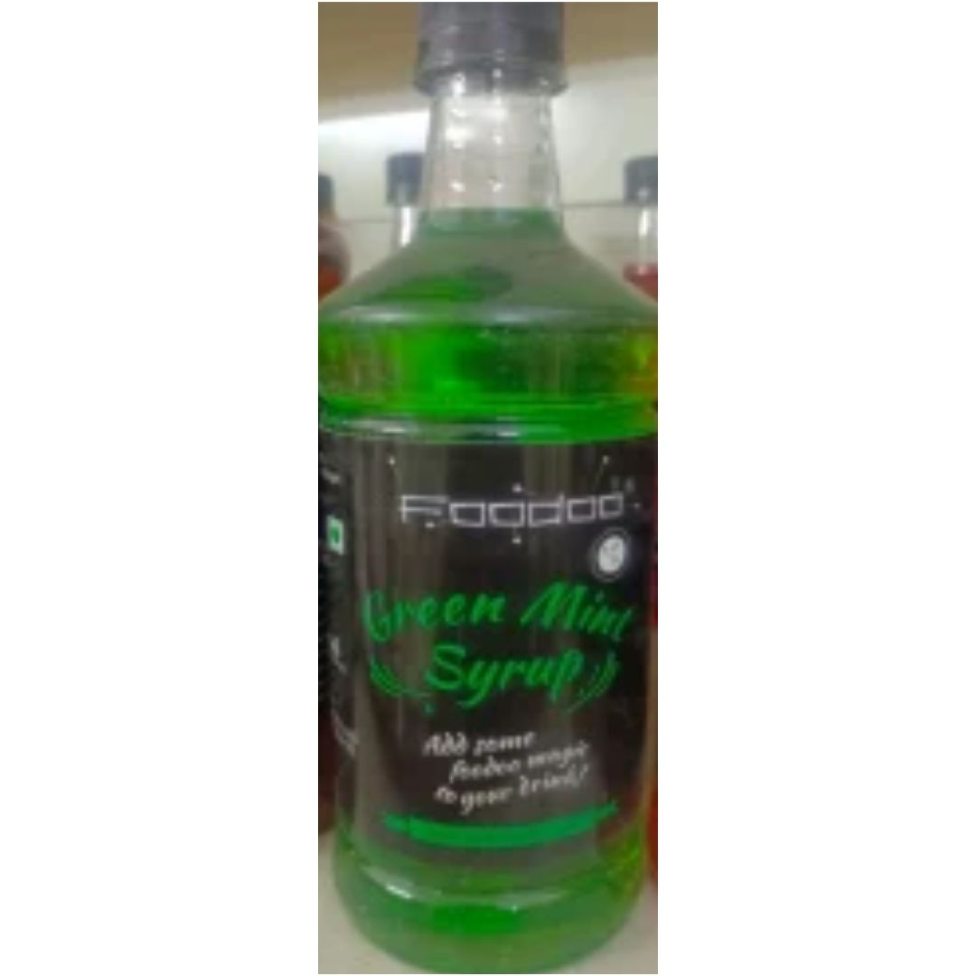 Green Apple Syrup 1 ltr  Foodoo