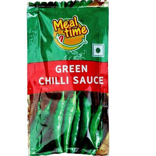 Green Chilli Sauce (8gm X 100pcs)   Meal Time