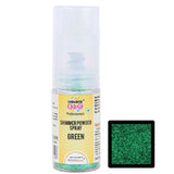 Green ColourGlo Edible Shimmer Powder Spray 5g Bakersville